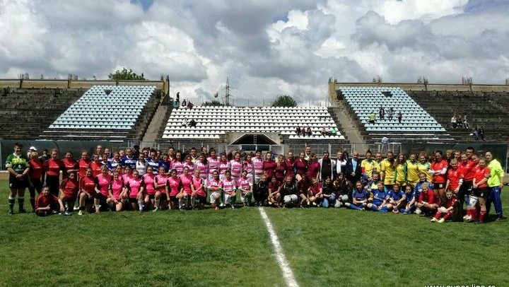 Sfârșit de tur de campionat pentru echipa de rugby feminin