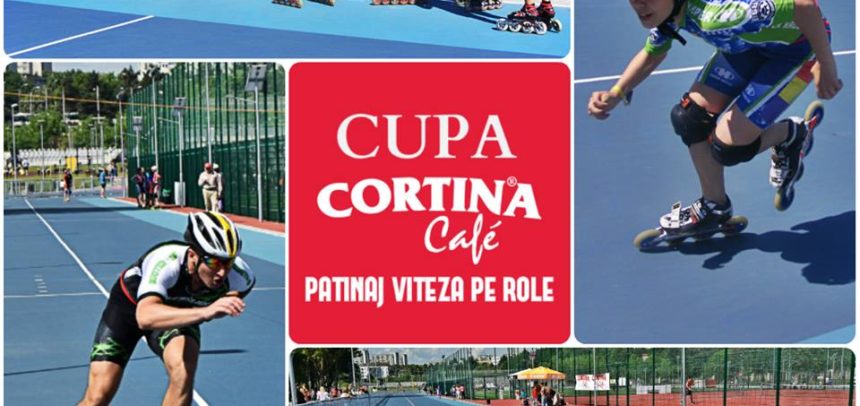Raluca Ștef patinează la „Cupa Cortina”