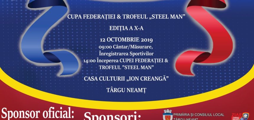 Cupa Federației la Culturism&Fitness se ține la Târgu Neamț