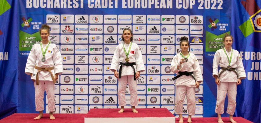Luciana Catana, medaliată cu argint la Cupa europeană de judo
