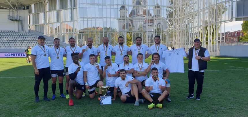 ”U” este campioana României la rugby în 7