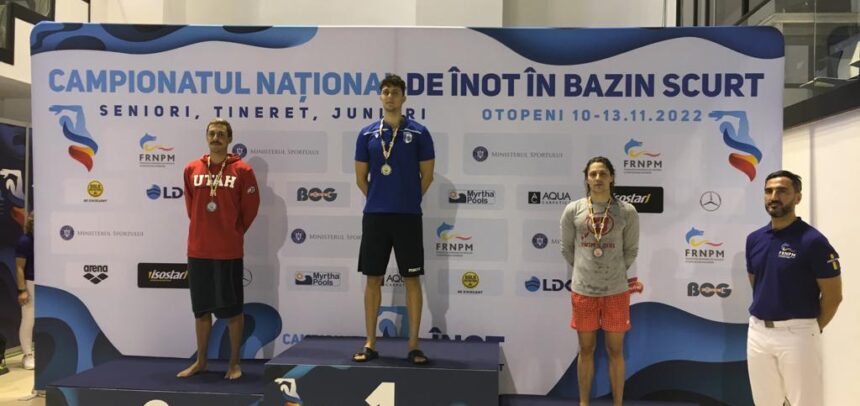 De două ori bronz la Campionatele Naționale de înot