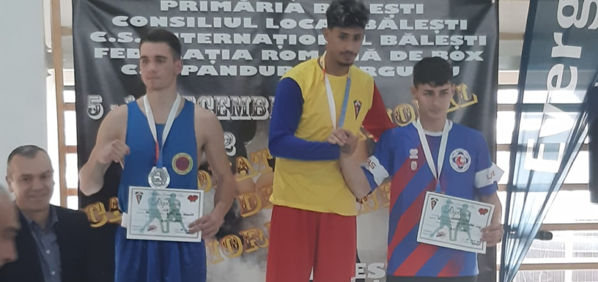 Bronz pentru Andrei Lebădă la „naționalele” de box tineret
