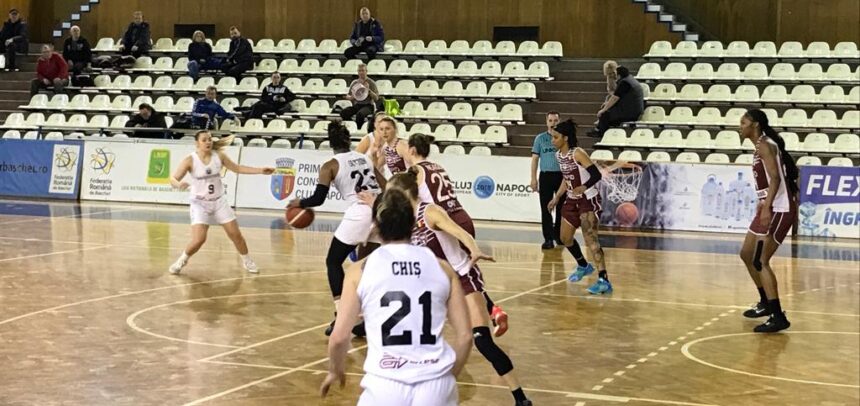 ”U” Cluj baschet feminin debutează în seria a doua din play-off