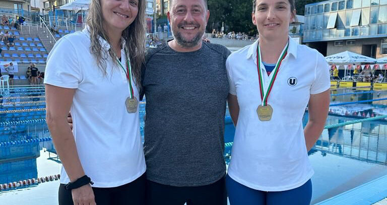 10 medalii la Campionatele Internaționale de natație master de la Varna