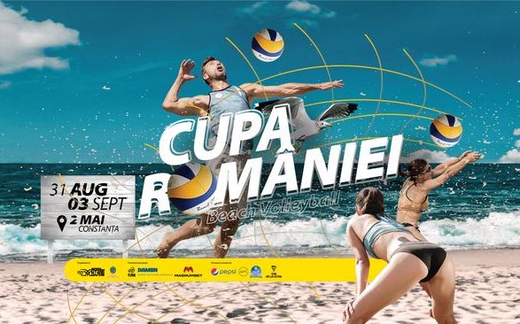 Cupa României la volei pe plajă încheie sezonul de vară 2023