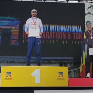 Ștefan Gavril este campion național la semimaraton