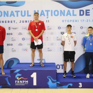 O nouă medalie la Campionatele Naționale de înot